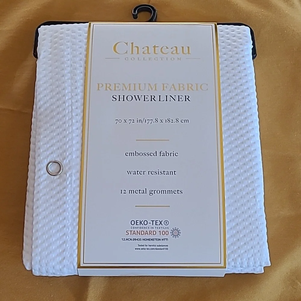 Premium Fabric Shower Curtain Liner